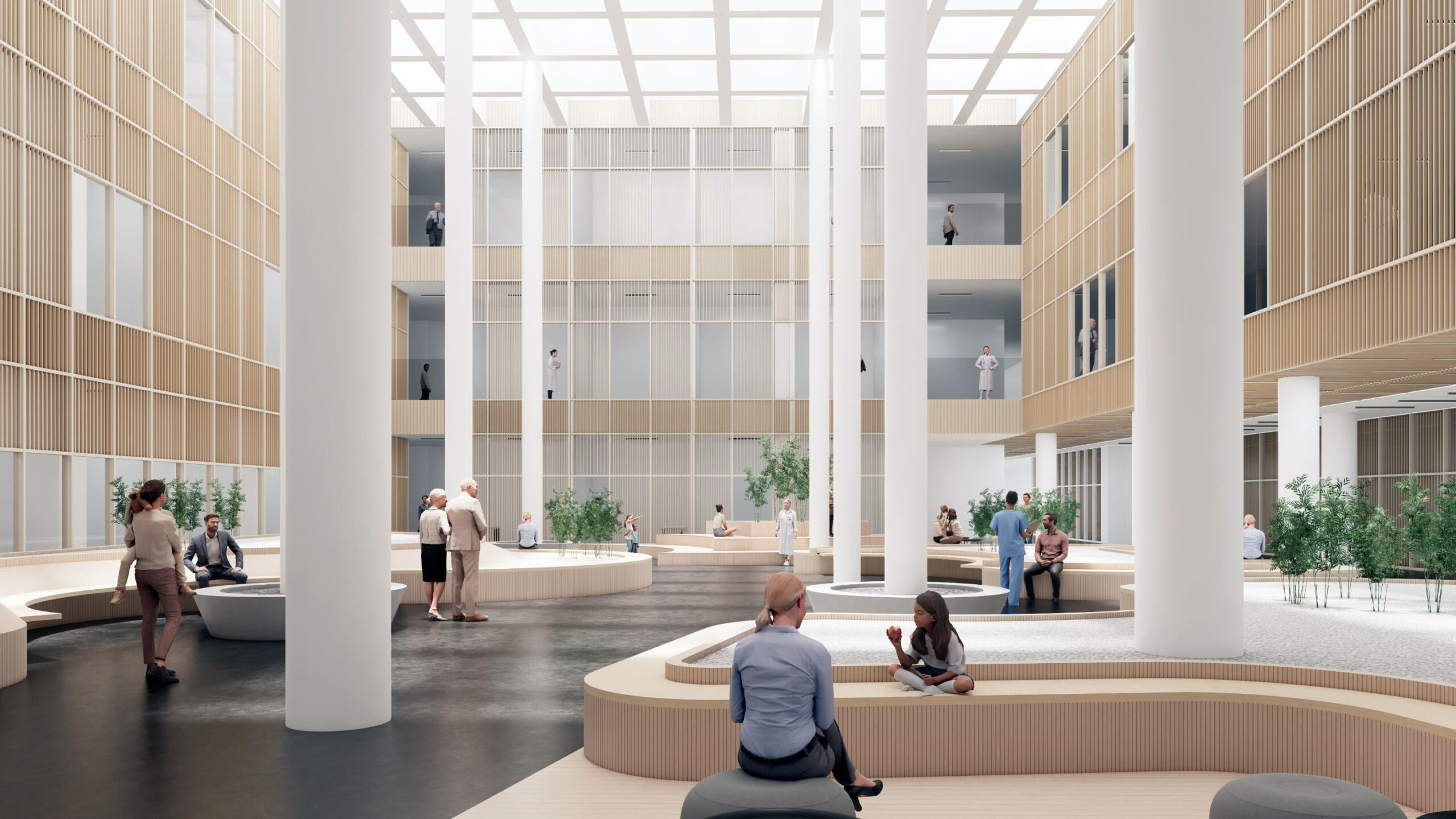 Tays_03 Lähde Masterplan Tampere University Hospital |C.F. Møller|Manu