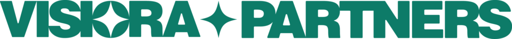 Visiora Partners logo smaragdi yksirivinen